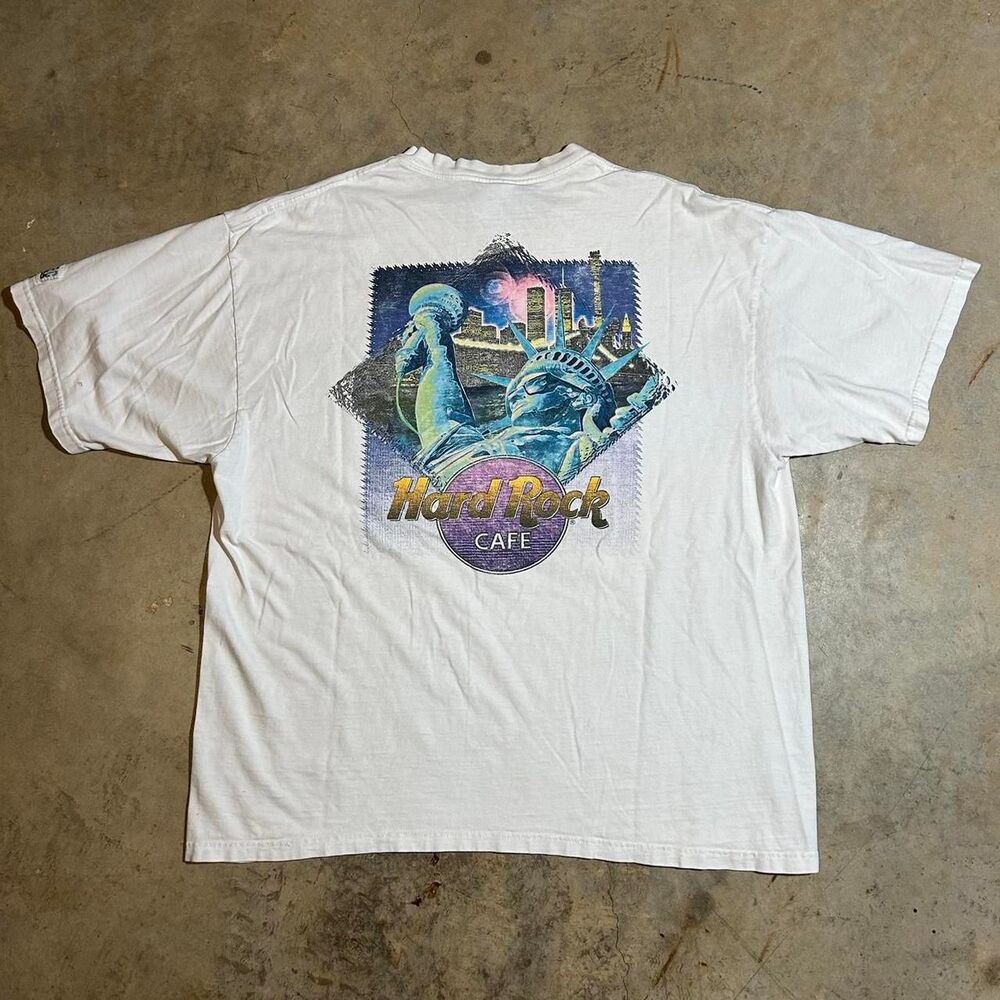 Hard-rock-cafe Men's White T-shirt
